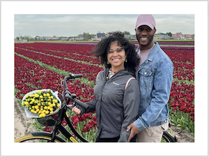 tulip bicycle tour group lisse